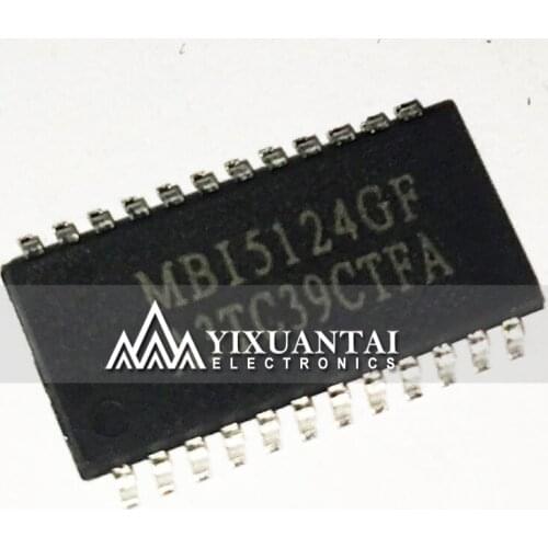 20pcs/lot 100pcs/lot 500pcs/lot Free shipping 100% original MBI5124GF MB15124GF SOP24