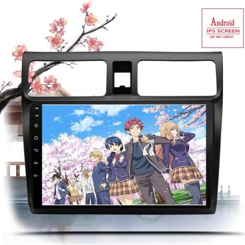 Android 10.0 Car Radio 2 Din GPS Navi for Suzuki Swift 2005 2006 2007 2008 2009 10 DSP IPS HDMI output 6G+128G RDS WIFI RDS USB