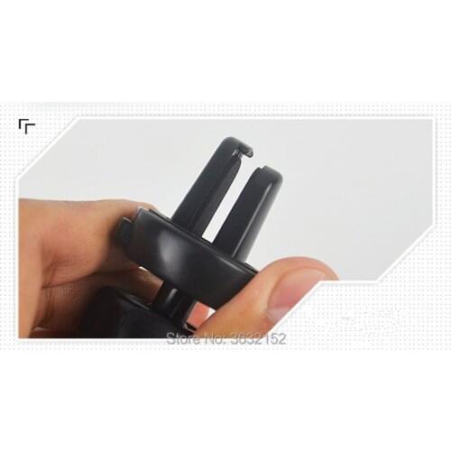 Car Phone Holder for Air Vent Mount Holder Stand 360 Rotation Mobile Phone Stand for Nissan qashqai tiida almera juke primera