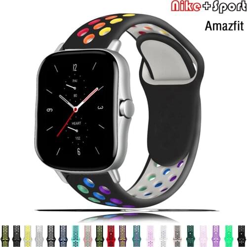 Bracelet For Amazfit GTS/2/2e/GTS 2 Mini/GTR 42mm/47mm/GTR2/e/stratos 2/3 band for correa Amazfit bip/pace 20mm/22mm watch strap