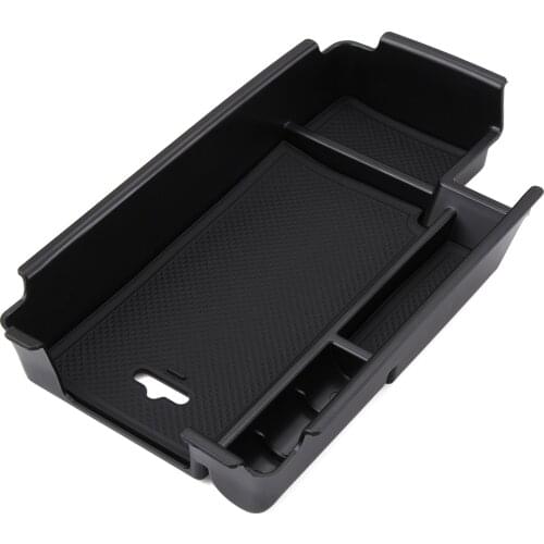 Central Armrest Storage Box Container Holder Tray for Audi A4 B9 2017 Accessories Car Organizer Car Styling