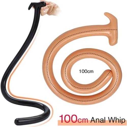 100cm Super Long Butt Plug Dildo Huge Anal Plug Vaginal Masturbation Anus Dilator Prostate Stimulator Anal Toy For Men Woman Gay