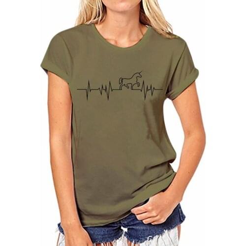 2019 New Harajuku Love Printed Women T-shirts Casual Tee Tops Summer Short Sleeve Female T shirt for Women Clothing