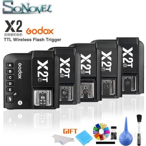 Godox X2T-C X2T-N X2T-S X2T-F X2T-O TTL 1/8000s HSS Wireless Flash Trigger Transmitter for Canon Nikon Sony Fuji Olympus Panason