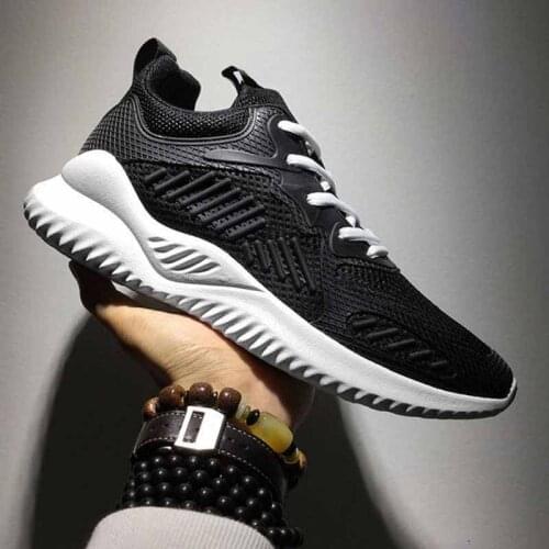Men Shoes Breathable Light Flat-bottomed Mans Tennis Male Sneakers Comfortable Non-slip Running Training Basketball Sports Shoes