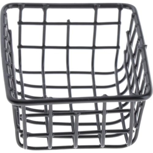 Miniature Dollhouse Storage Basket Dolls Collection Handmade 1/12 Furniture