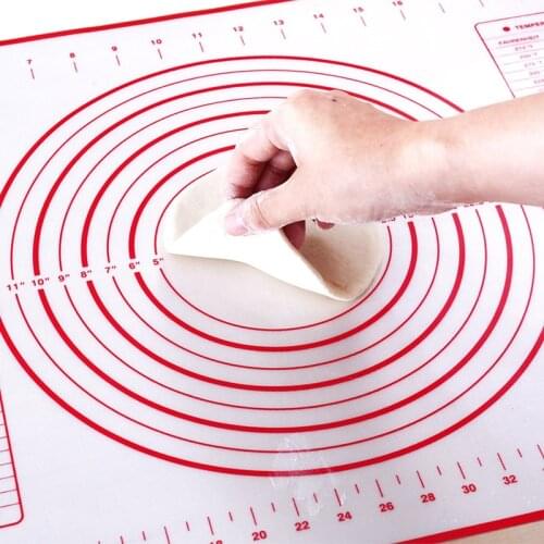 New Reusable Silicone Baking Mat Eco-Friendly Mat For Rolling Dough Pad Large Non-stick Oven Patisserie Baking Accessories Tools