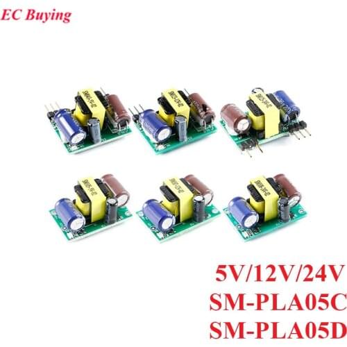 PLA05C PLA05D AC DC 220V TO 5V 12V 24V 5W Power Supply Module AC-DC Small Volume Isolated Switching LED Board