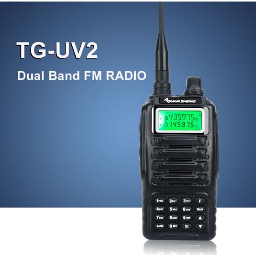 Quansheng uv dual band walkie talkie TG-UV2 tg uv2 professional transceiver scrambler radio
