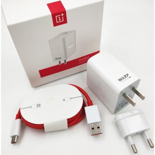 One plus 7T Warp Charger 30W Adapter Dash Fast Quick Charging USB 100cm Type-C Data Cable For Oneplus 8 7 Pro 7T 6 6T 5 5T 3T