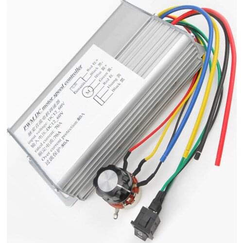1pc Motor speed controller DC 12V 24V 36V 48V Module Adjustable Voltage