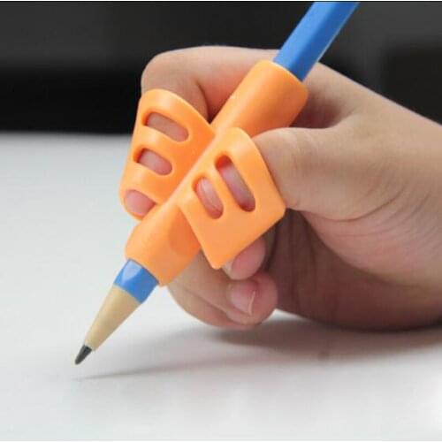 3 Pieces / Set Of Non-Toxic Children Pencil Holder Pen Writing Assistance Grip Posture Correction Tool Office School Supplies