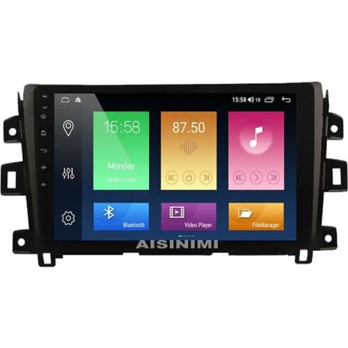 AISINIMI Android 10 Car Dvd Player navigation For NISSAN NAVARA LHD 2016 car radio Car Audio Gps Multimedia Stereo Monitor