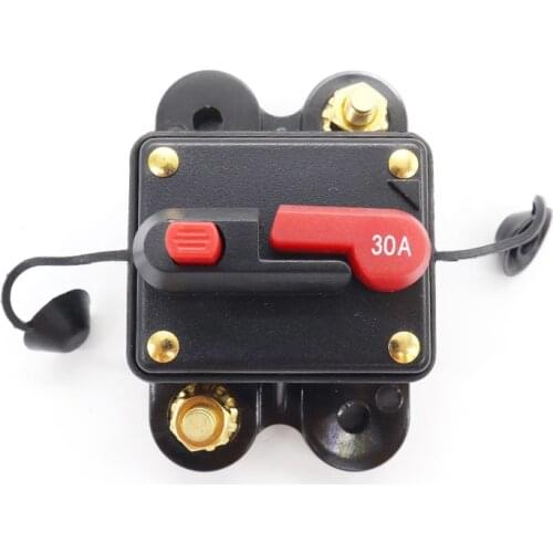 30A 40A 50A 60A 80A 100A 125A 150A 200A 300A Car Audio Amplifier Circuit Breaker Fuse Holder AGU Style Stereo Amplifier Refit