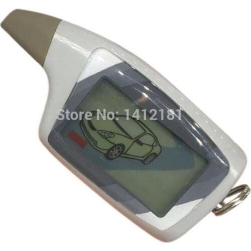 10 PCS/lot M5 Two Way LCD Remote Control Keychain For 10PCS Russian Car Alarm Key Chain System Scher khan Scher-Khan Magicar 5 6