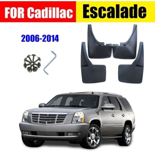 For Cadillac Escalade mudguards fenders car mud flaps splash guards fender auto accessories styline Front Rear 4 PCS
