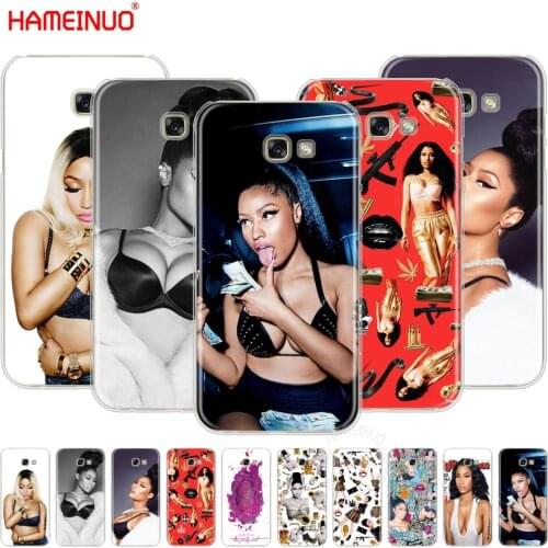 HAMEINUO Nicki Minaj Fashion Coque cell phone case cover for Samsung Galaxy A3 A310 A5 A510 A7 A8 A9 2016 2017