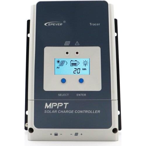 EPsolar Tracer6415AN 12/24V/36/48V 60A MPPT charge controller solar with battery fuse 150V input