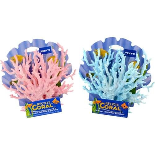 Resin Coral Decoration Artificial Fish Tank Coral Plant Ornament Underwater Fish Tank Aquarium Coral Reef Rock Tree Landscape