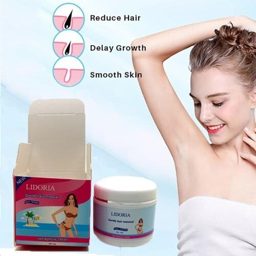 LIDORIA 30g hair removal cream, gentle and non-irritating, quickly removes leg hair, armpit hair, arms, thighs, etc., gentle no