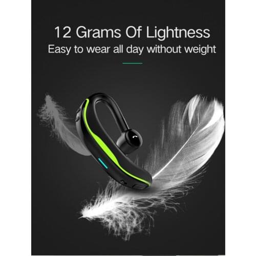 HOT Wireless music Earbud Ear Hook Bluetooth business Earphone Driving Handfree for iphone 5 5S 6 6S 7 8 plus x xr huawei xiaomi