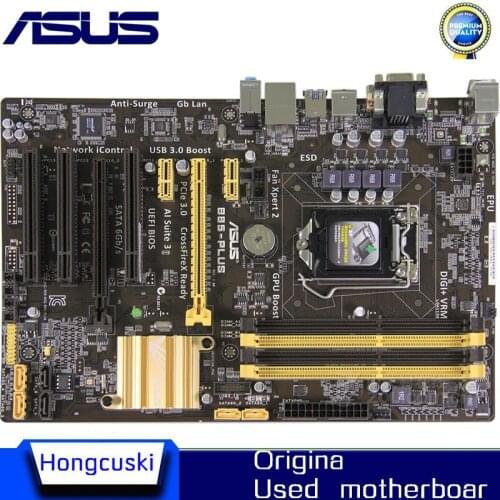 For ASUS B85-PLUS original motherboard Socket LGA 1150 DDR3 B85 Desktop Motherboard