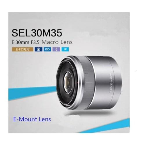 Sony 30mm Lens Sony 30mm f/3.5 Macro E-Mount Lens SEL30M35 Lens For Sony Micro-SLR camera