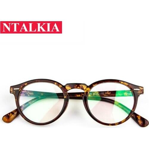 Computer Reading UV400 Glasses With Clear Glass Men Women Optical Glasses Frame Clear Points Transparent Glasses Womens Frames