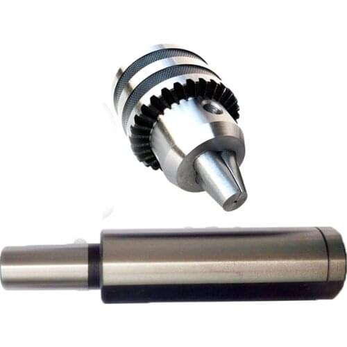 1set Precision straight shank arbor C20 to B10 B12 B16 B18 Drill Chuck 0.6-6mm 3-16mm 1-13mm 1-10MM Milling Tool