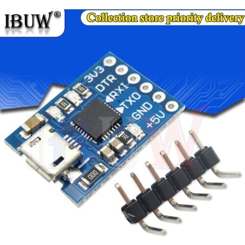 1PCS CJMCU CP2102 MICRO USB to UART TTL Module 6Pin Serial Converter UART STC Replace FT232 NEW for Arduino