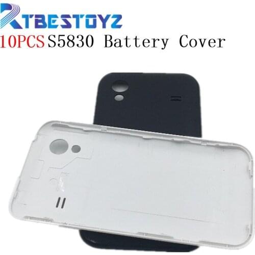 RTBESTOYZ 10PCS/lot Battery Back Cover Rear Door Housing Replacement Parts For Samsung Galaxy Ace S5830 GT-S5830 GT-S5830i