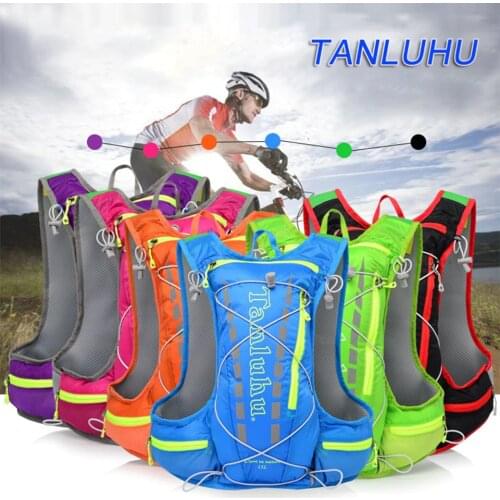 TANLUHU 15L Cycling Bag Running Backpack Men Women Ultral Light Breathable Cycling Cross Country Marathon Sport Bag Backpack 679