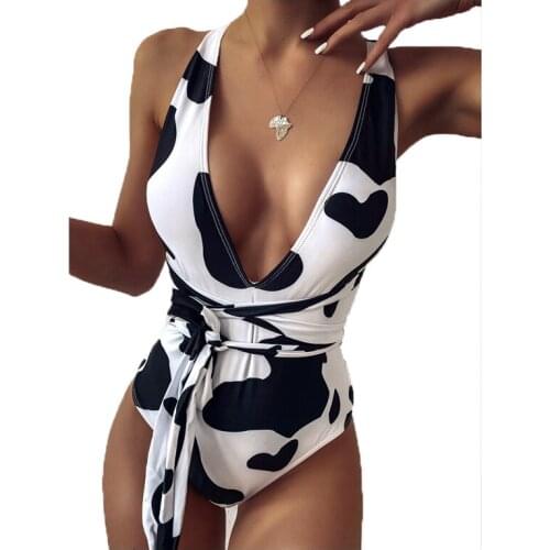 Backless Deep V Lace Ladies Sexy Beach Bikini Bathing Suits Jump Suits for Women Fashion Swimsuit Summer Womens Bikinis Swimwear