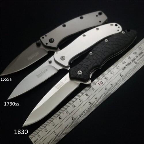 EDIEU Store 3 Models Folding Knives 8Cr13mov Blade Steel Handle Outdoor Tactical Camping Survival Pocket Knife Utility EDC Tools