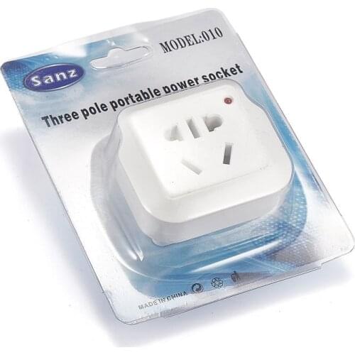 AU Plug Universal Adapter American China European To Australian New Zealand 3 Pin Travel Adapter Outlet Wall Charger Socket