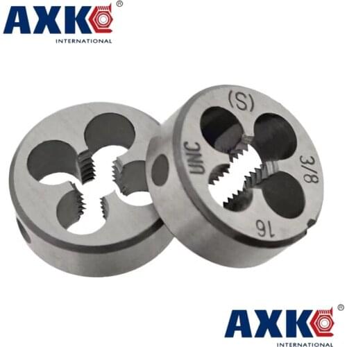 1pc 6-32 6-40 8-32 10-24 10-32UNC UNF 2-56 4-40 4-48 5-40UNC UNF UNS Right Hand Thread Die