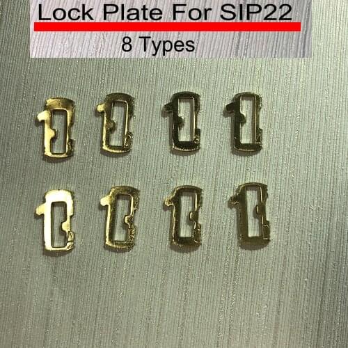 200PCS/LOT SIP22 Car Lock Repair Kit Accessories Car Lock Reed SIP22 Lock Plate For Fiat 8 Types Each 20pcs With Some Spring