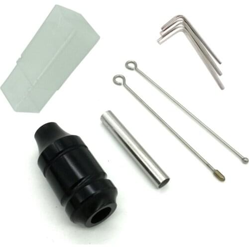 Aluminium Tattoo Machine Cartridge Grip Tubes Fit For Hawk Needle 2 Poles 3 L-Key Set