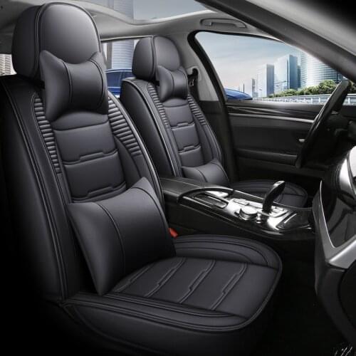 Car cushion fully enclosed leather art cushion four seasons applicable seat cover for 2020 new Chang An Hunter F70