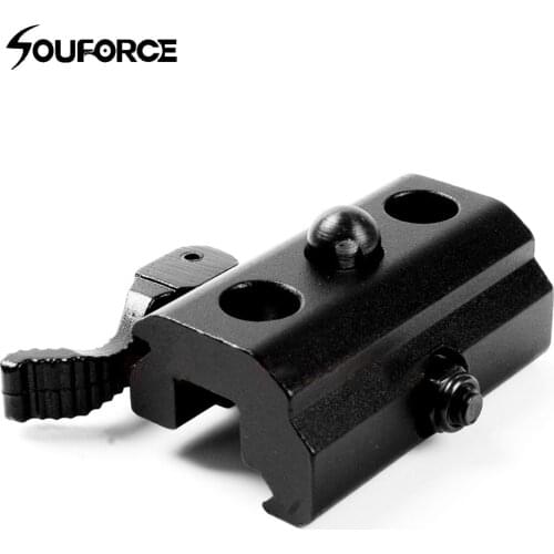 Quick Detach Release Mount Swivel Adapter 20mm Bipod Mount Sling Scope Picatinny Rail Hunting Gun Accessories Heavy Duty