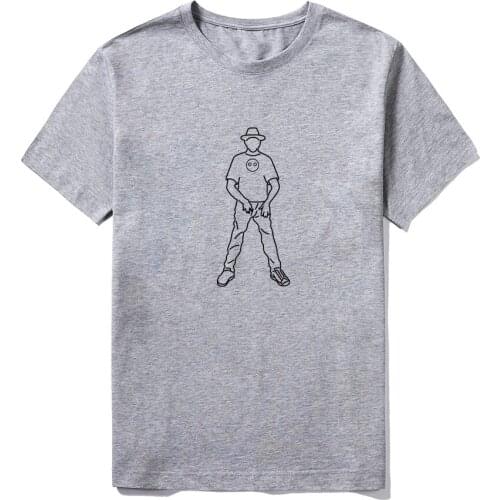 Mens Summer T-shirt Fun Cartoon Print Shirt Short Sleeve Cotton New Fashion Mens Top Hip Hop Street Mens Clothing Multicolor