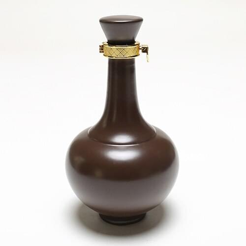 Classic Antique Hip Flask Ceramics Sealed Jar Hanging Glazed Hip Flask Purple Sand Fiole Plastique Kitchen Dining Bar EF50HF