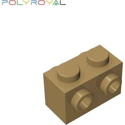 Building Blocks Technical Parts 1x2 with transfer bump bricks on both sides MOC Compatible With brands toys for children 52107