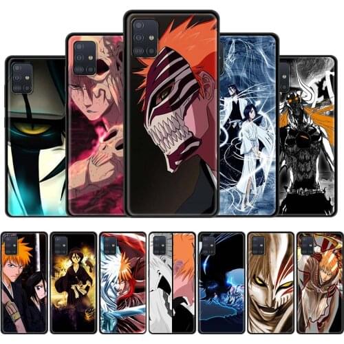 Soft Phone Case For Samsung Galaxy A51 A71 A21s A31 A41 M31 A11 A12 M51 A32 5G M30s A91 A42 Cover Funda BLEACH Anime Coque Shell