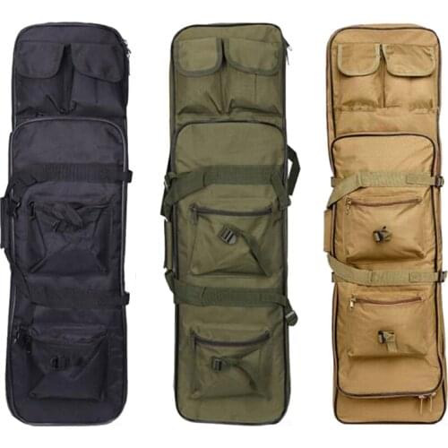 81 94 118cm High Density Nylon Rifle Case Bag Tactical Military Soft Bag Airsoft Holster Gun Bag Hunting Rifle Accessories Bag