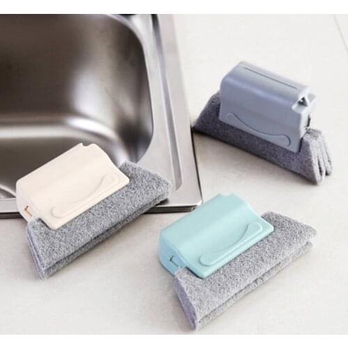 New Creative Groove Toilet brush for windows washer Melamine sponge For kitchen washing brush sponge all corners Cleaner tools