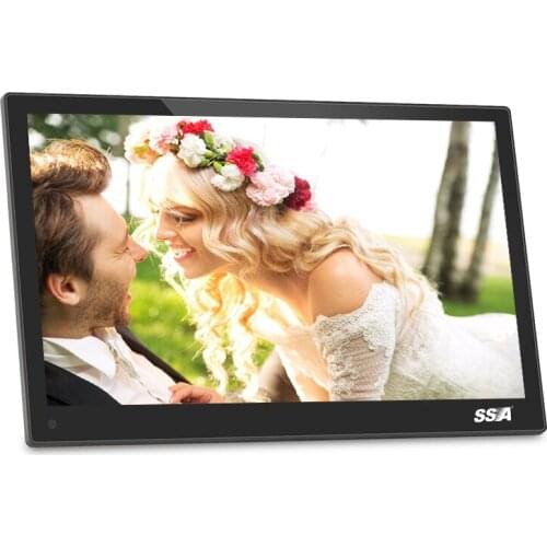 Newest Design 17.3 Inch LCD Screen Big Size Digital Photo Frame With remote control support video/e-book/music frame