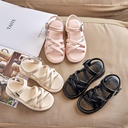 Beach Child Shoes Summer Kids Princess Shoes For Big Girl Summer Sandals 2021 Little Girl Sports Sandal 3 5 7 8 9 10 12 Year Old