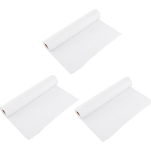 Pack Of 3 Rolls White Drawing Paper Roll Sketching Paper Art Supplies 10m