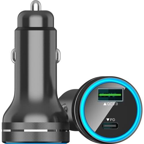 40W Fast USB Charger Quick Charge3.0 TypeC PD Fast Charging for iPhone12 Huawei OPPO Super Charger Phone Travel Portable charger